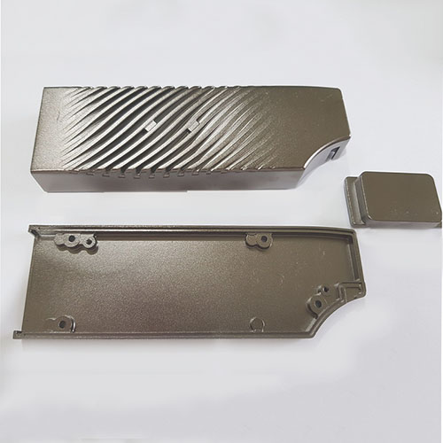 Aluminum Die Casting with Black Electroless Nickel Plating-01